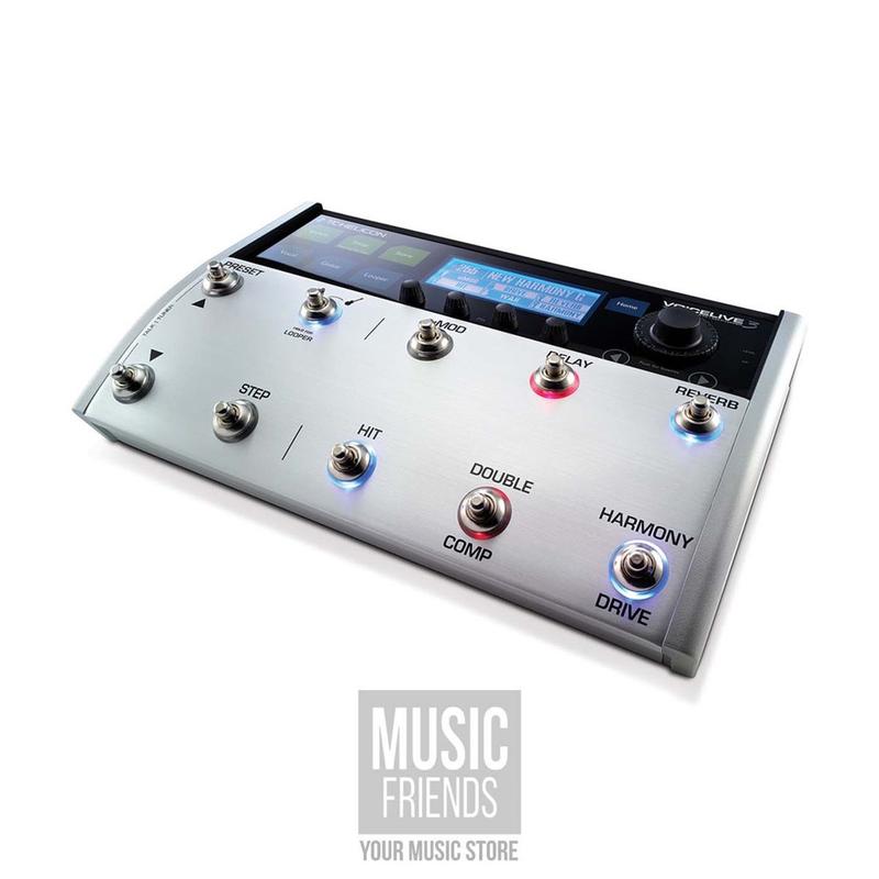 Pedaleira de Voz TC Helicon Voicelive 3 - Instrumentos de Corda